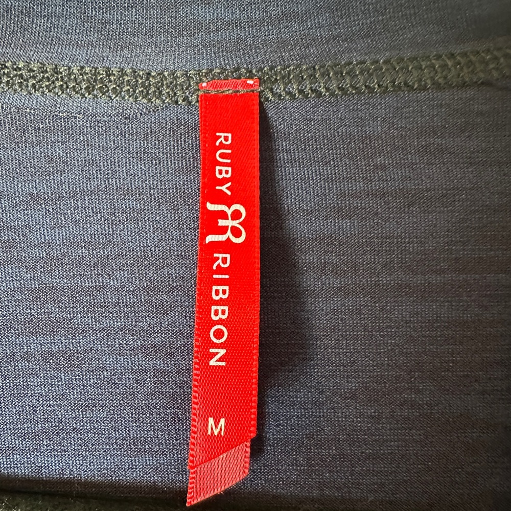 Ruby Ribbon Navy Zip-Up Jacket - Picture 3 of 3